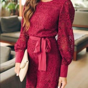 Crochet tie romper. Brand new with tags